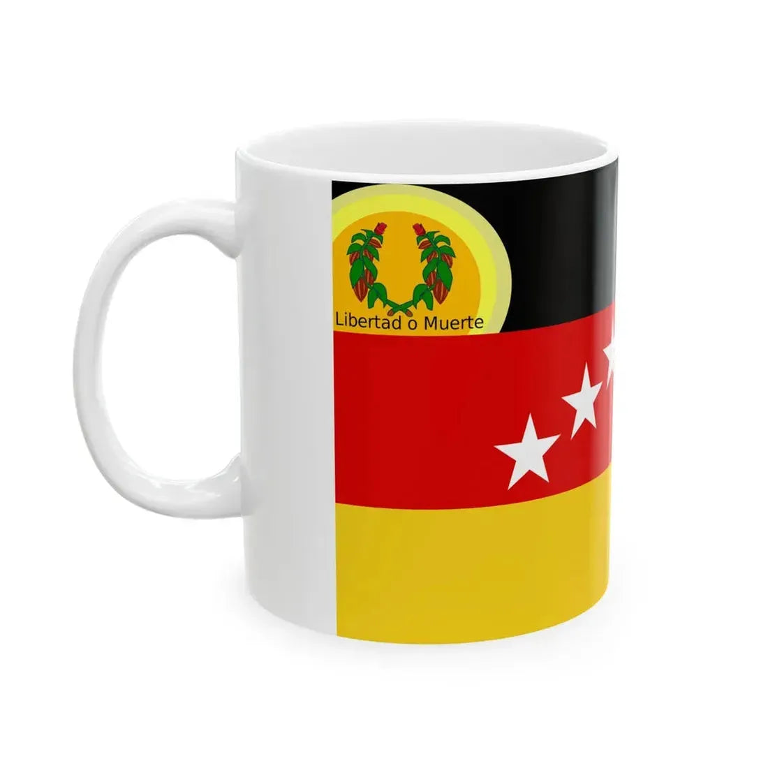 Flag of Miranda state (Iran) White Coffee Mug - Go Mug Yourself