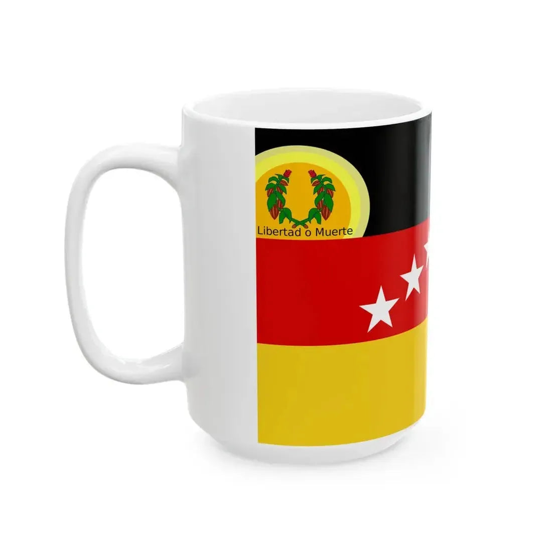 Flag of Miranda state (Iran) White Coffee Mug - Go Mug Yourself