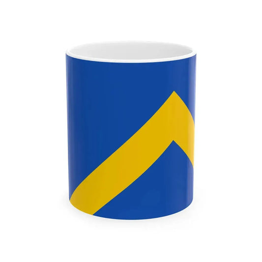 Flag of Mirandola (Italy) White Coffee Mug 11oz - Go Mug Yourself