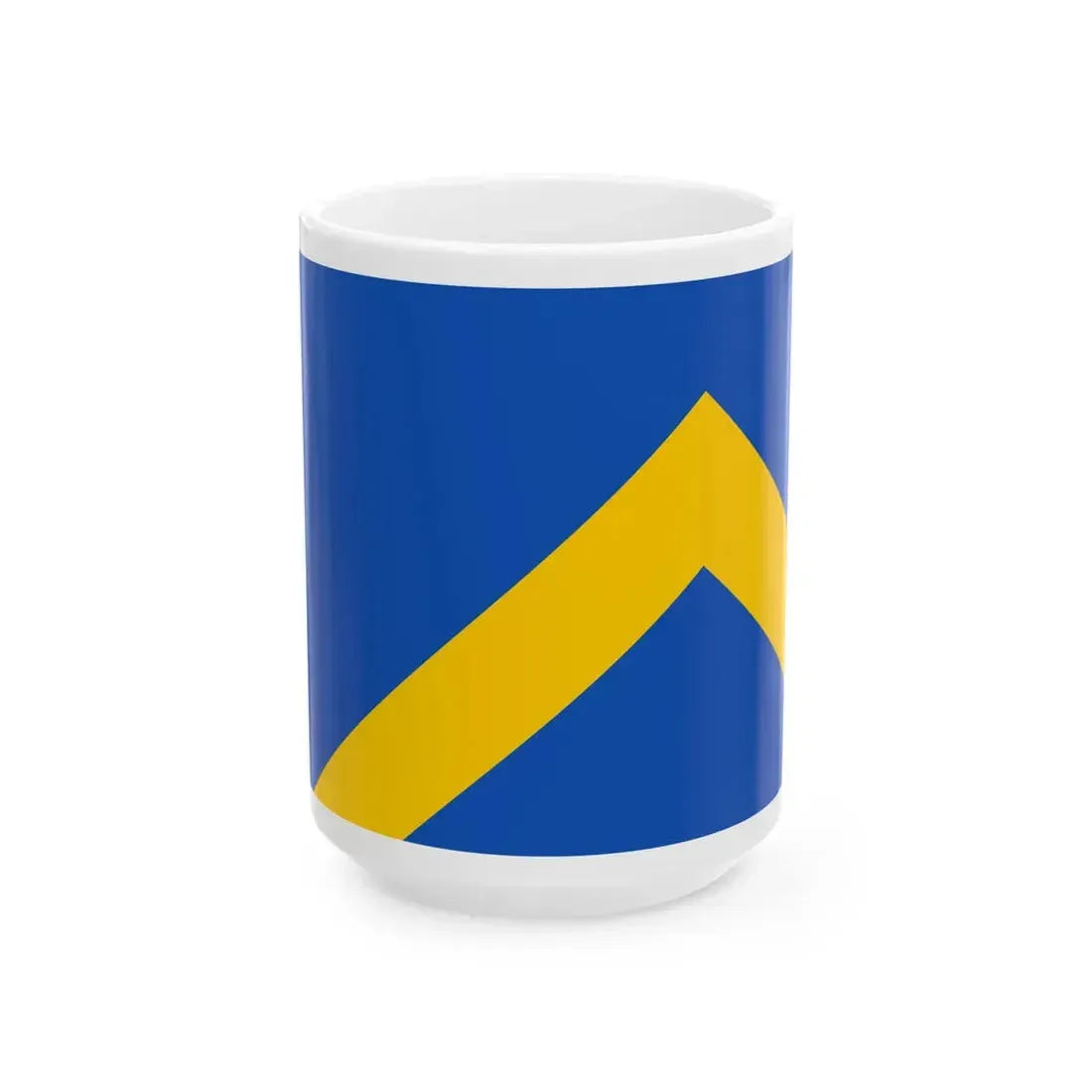 Flag of Mirandola (Italy) White Coffee Mug 15oz - Go Mug Yourself