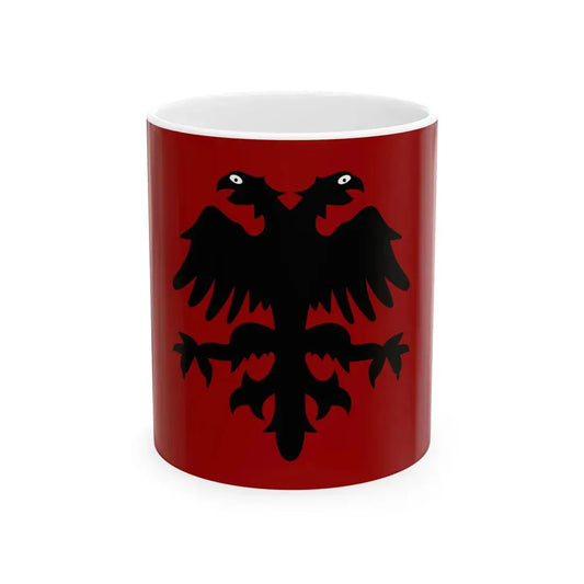 Flag of Mirdita Republic (Albania) White Coffee Mug 11oz - Go Mug Yourself