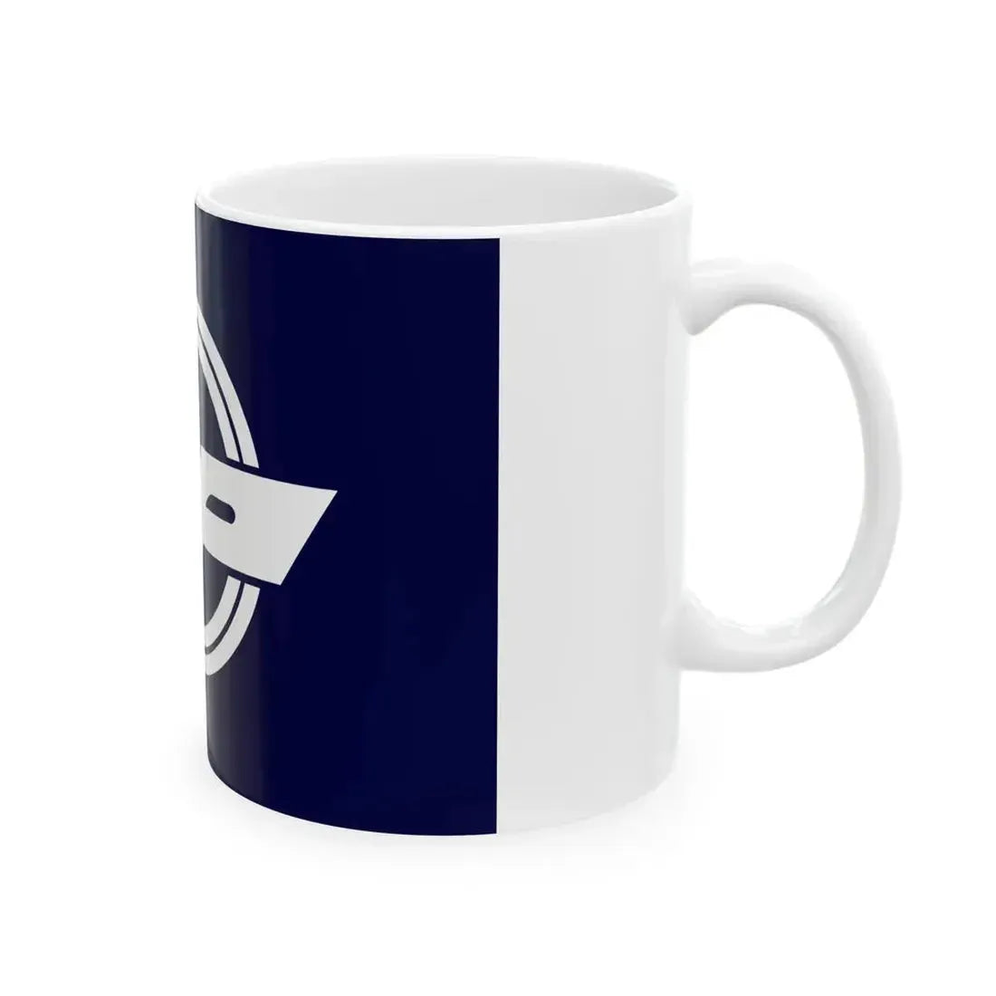 Flag of Misasa Tottori (Japan) White Coffee Mug - Go Mug Yourself