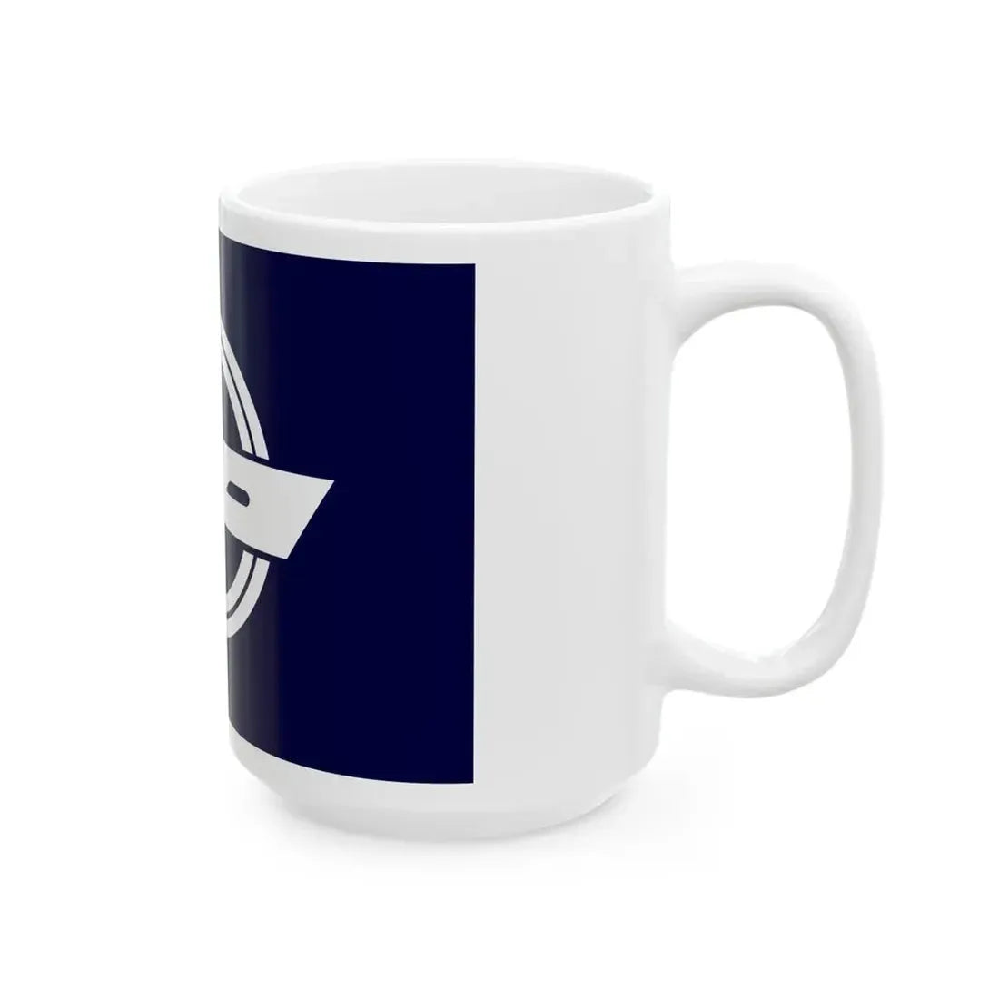 Flag of Misasa Tottori (Japan) White Coffee Mug - Go Mug Yourself