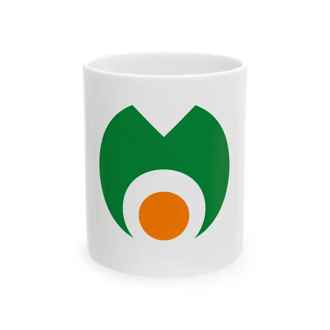 Flag of Misato Kumamoto (Japan) White Coffee Mug 11oz - Go Mug Yourself