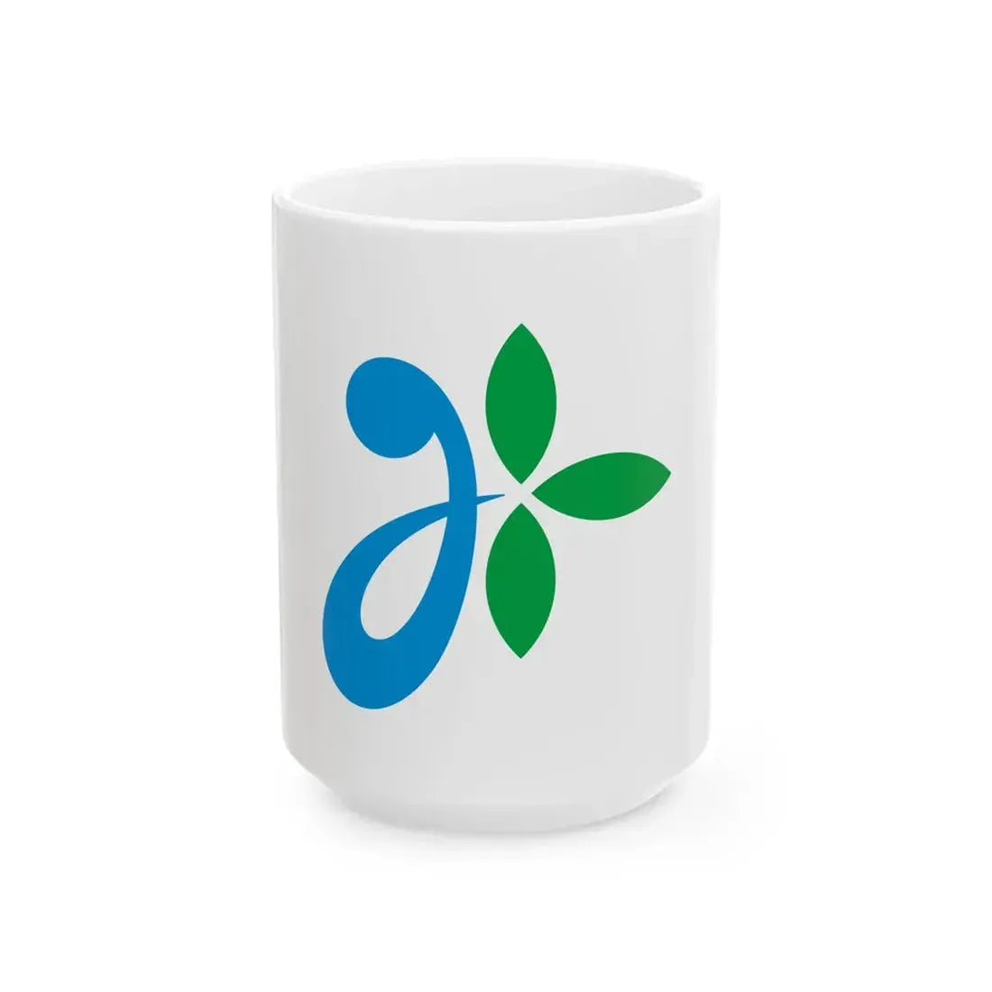 Flag of Misato Miyazaki (Japan) White Coffee Mug 15oz - Go Mug Yourself