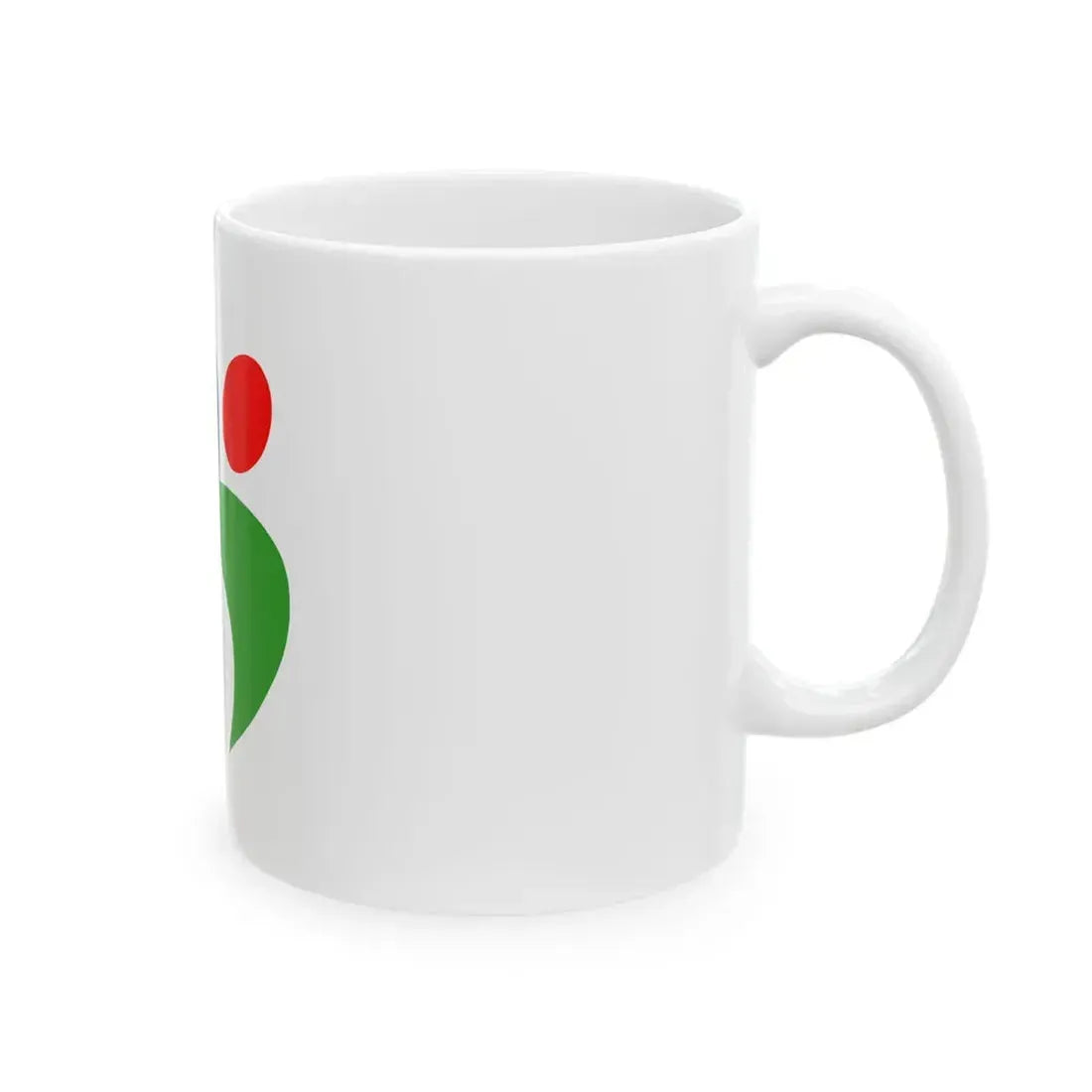 Flag of Misato Shimane (Japan) White Coffee Mug - Go Mug Yourself