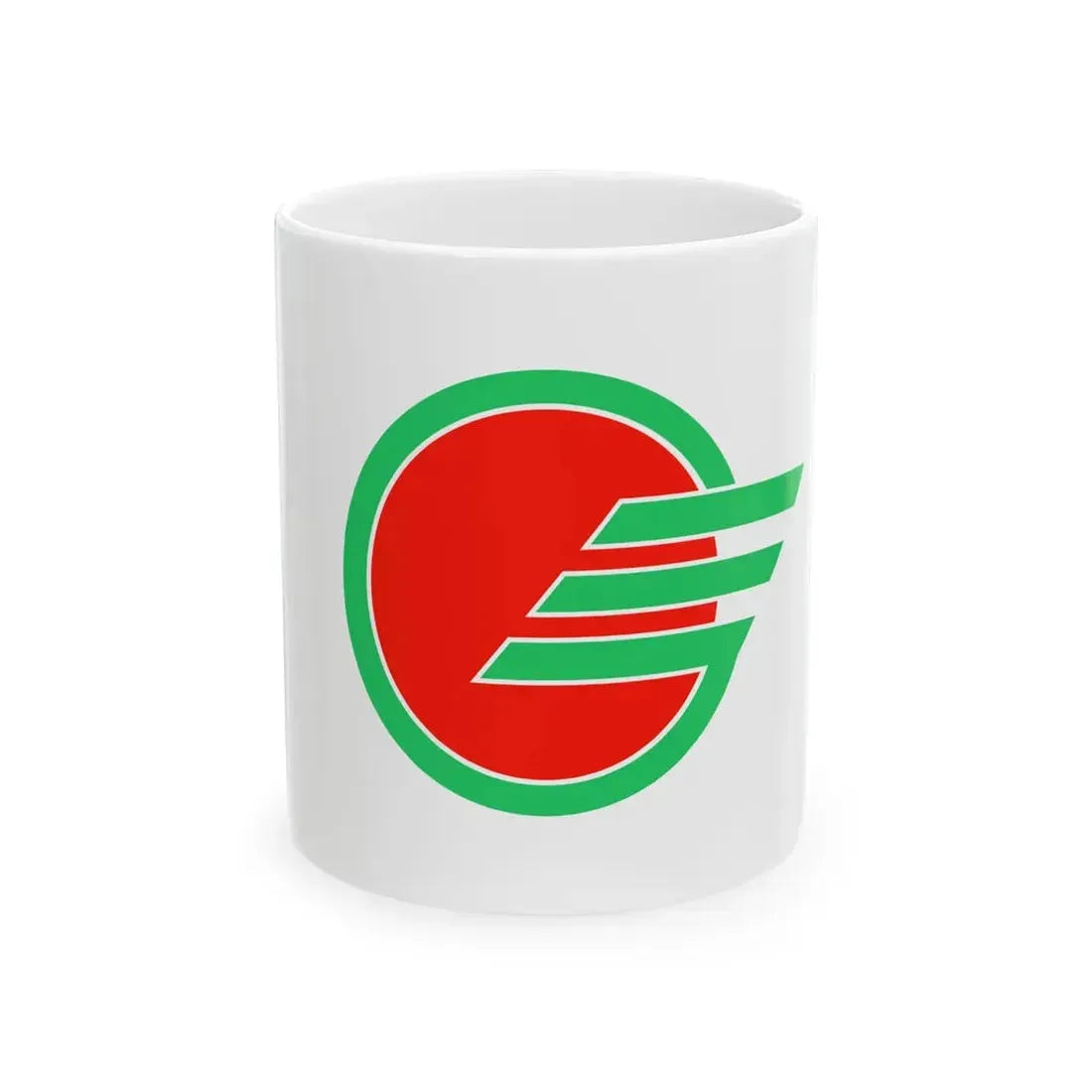 Flag of Mishima Kagoshima (Japan) White Coffee Mug 11oz - Go Mug Yourself