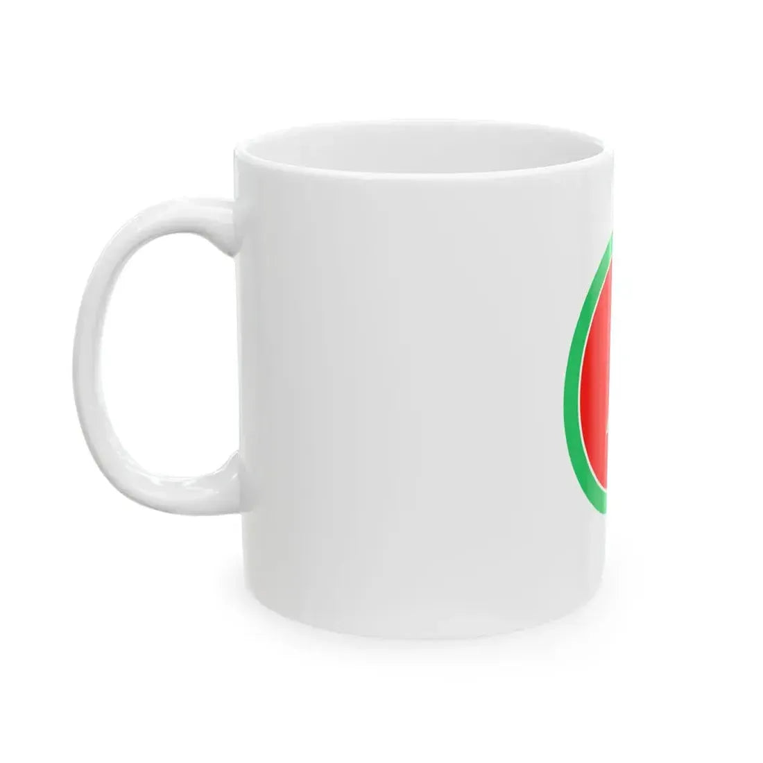 Flag of Mishima Kagoshima (Japan) White Coffee Mug - Go Mug Yourself