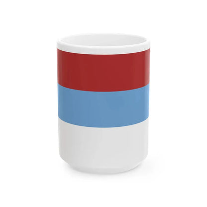 Flag of Misiones 1815-1827 (Argentina) White Coffee Mug 15oz - Go Mug Yourself