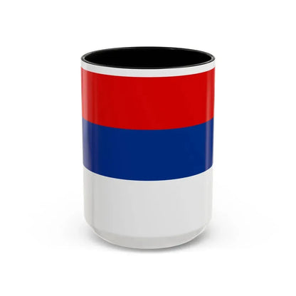 Flag of Misiones Province Argentina - Accent Coffee Mug 15oz Black - Go Mug Yourself