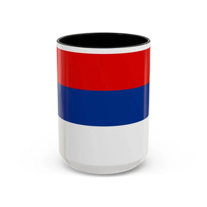 Flag of Misiones Province Argentina - Accent Coffee Mug 15oz Black - Go Mug Yourself