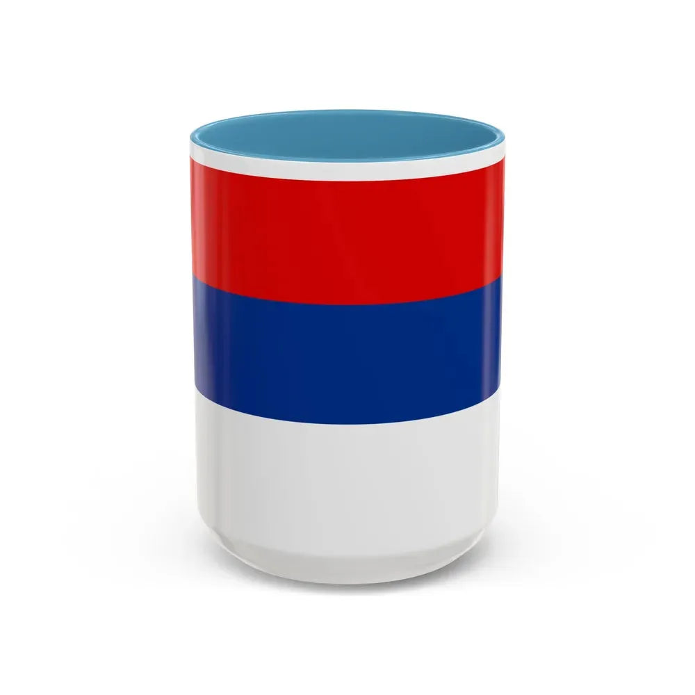 Flag of Misiones Province Argentina - Accent Coffee Mug 15oz Light Blue - Go Mug Yourself