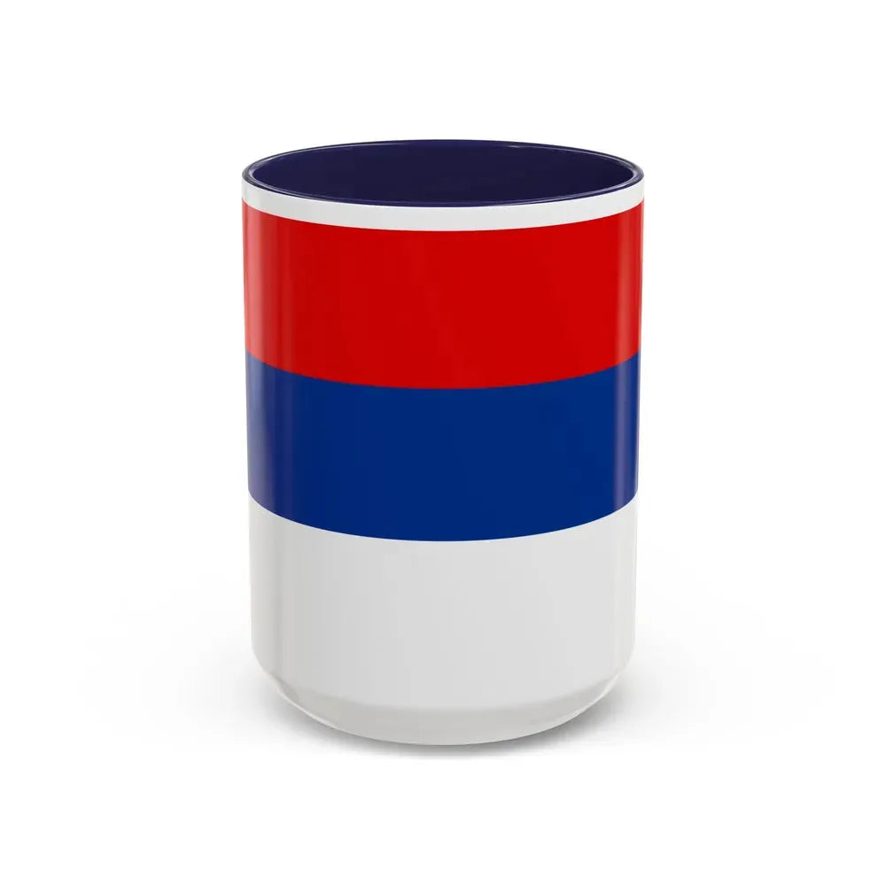 Flag of Misiones Province Argentina - Accent Coffee Mug 15oz Navy - Go Mug Yourself