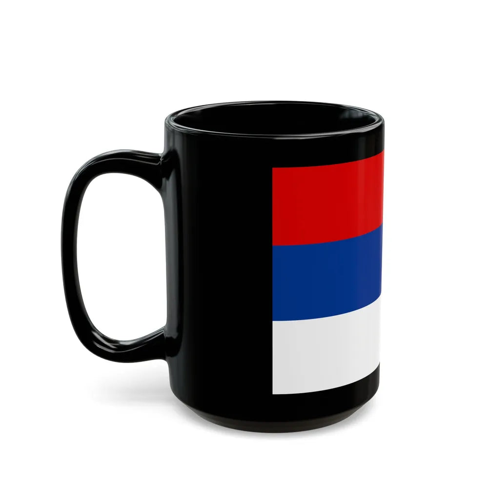 Flag of Misiones Province Argentina - Black Coffee Mug-Go Mug Yourself