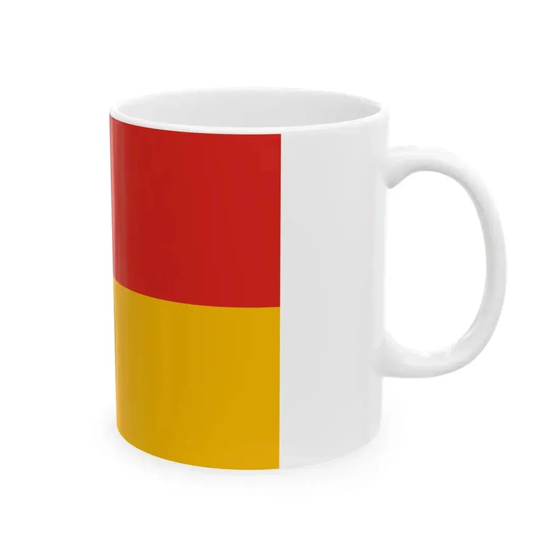 Flag of Miskolc 1941 (Hungary) White Coffee Mug - Go Mug Yourself