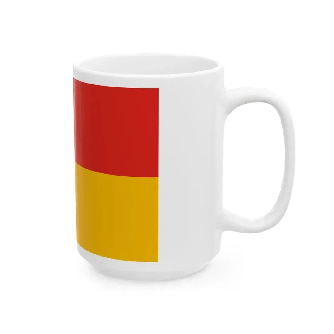 Flag of Miskolc 1941 (Hungary) White Coffee Mug - Go Mug Yourself