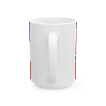 Flag of Mississippi 1996-2001 (United States) White Coffee Mug - Go Mug Yourself