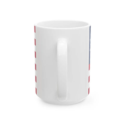 Flag of Missouri 1909 Proposal (United States) White Coffee Mug - Go Mug Yourself