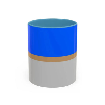 Flag of Mistissini Canada - Accent Coffee Mug 11oz Light Blue - Go Mug Yourself