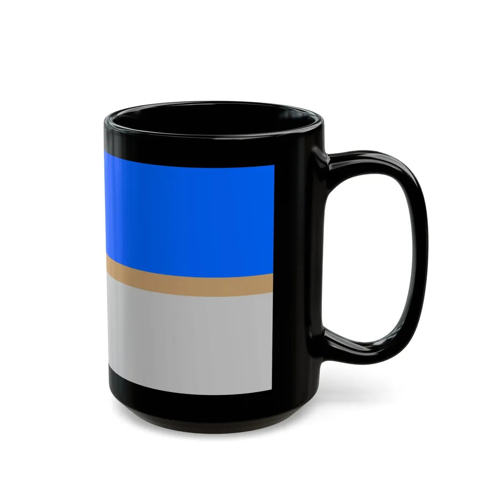 Flag of Mistissini Canada - Black Coffee Mug-Go Mug Yourself