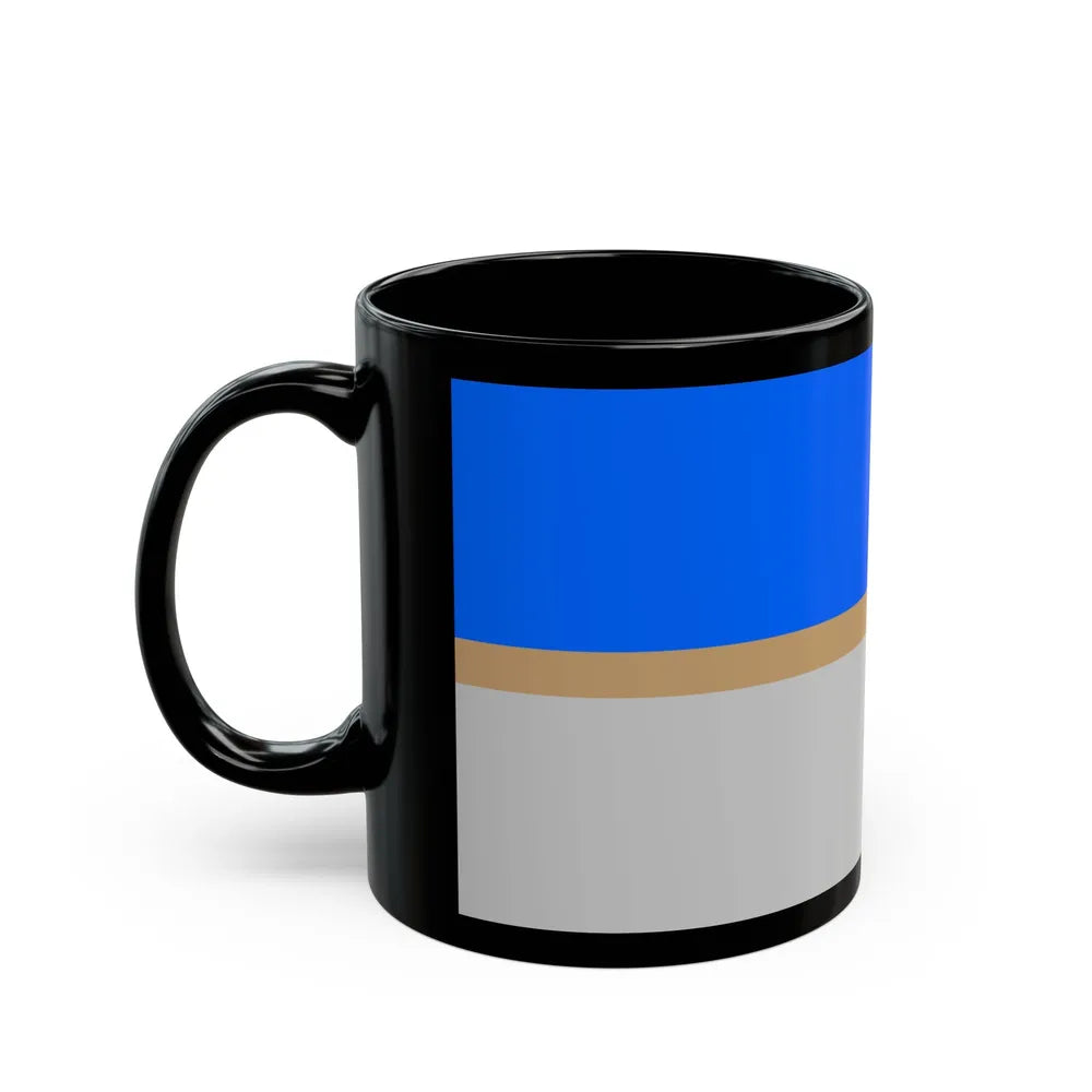 Flag of Mistissini Canada - Black Coffee Mug-Go Mug Yourself