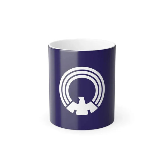 Flag of Mitaka Tokyo Japan - Color Changing Coffee Mug 11oz - Go Mug Yourself