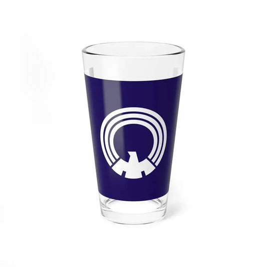 Flag of Mitaka Tokyo Japan - Pint Glass 16oz 16oz - Go Mug Yourself