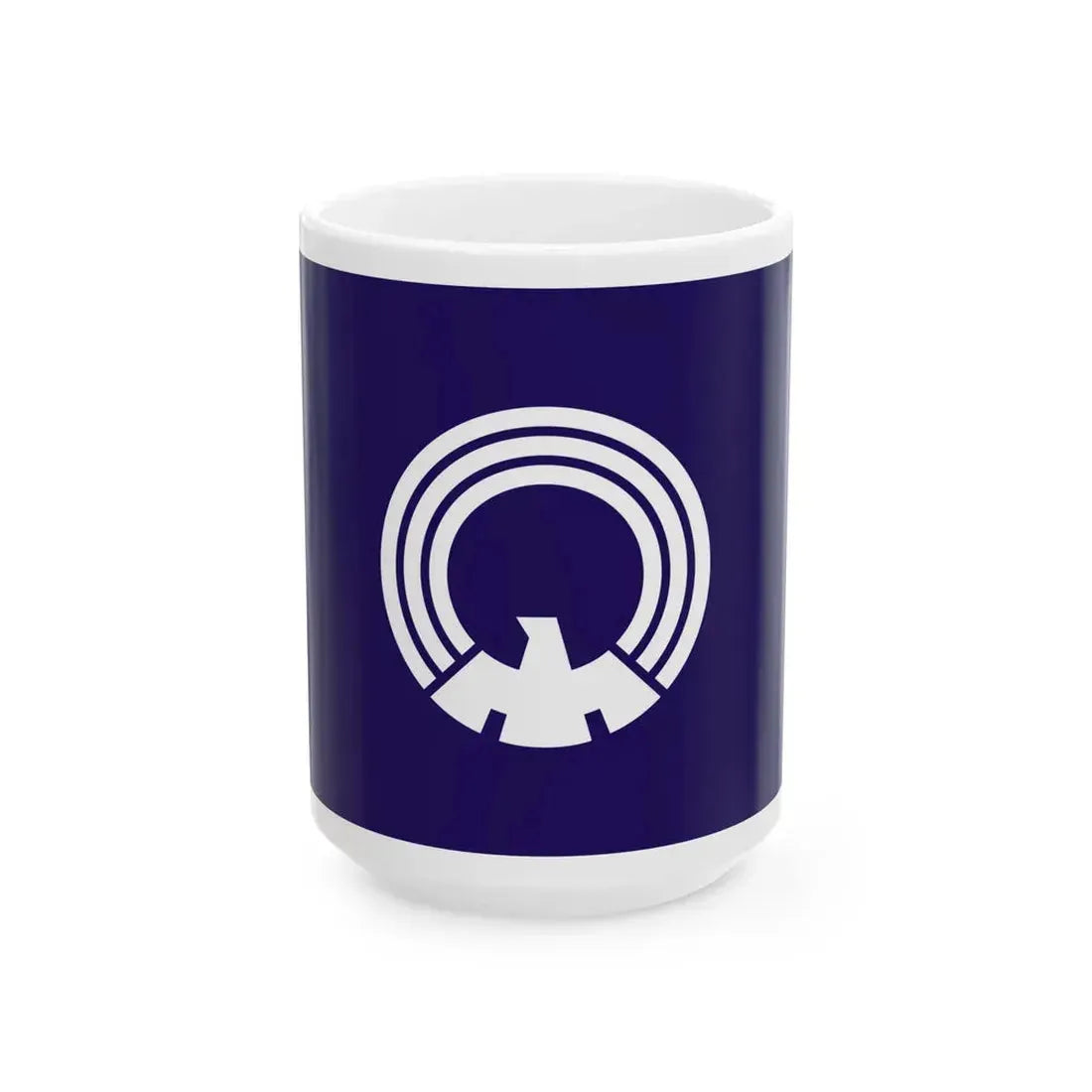 Flag of Mitaka Tokyo (Japan) White Coffee Mug 15oz - Go Mug Yourself