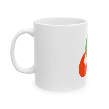 Flag of Mitane Akita (Japan) White Coffee Mug - Go Mug Yourself