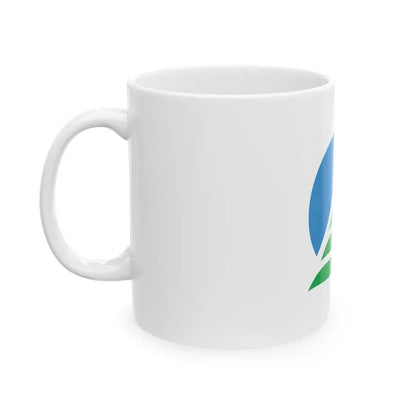 Flag of Mitoyo Kagawa (Japan) White Coffee Mug - Go Mug Yourself