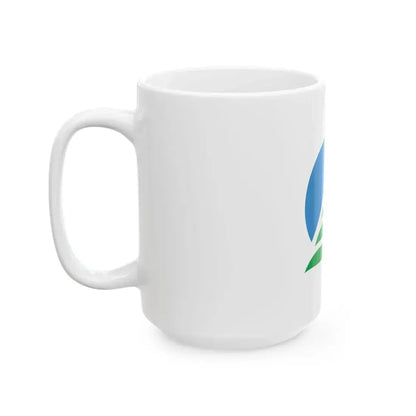Flag of Mitoyo Kagawa (Japan) White Coffee Mug - Go Mug Yourself