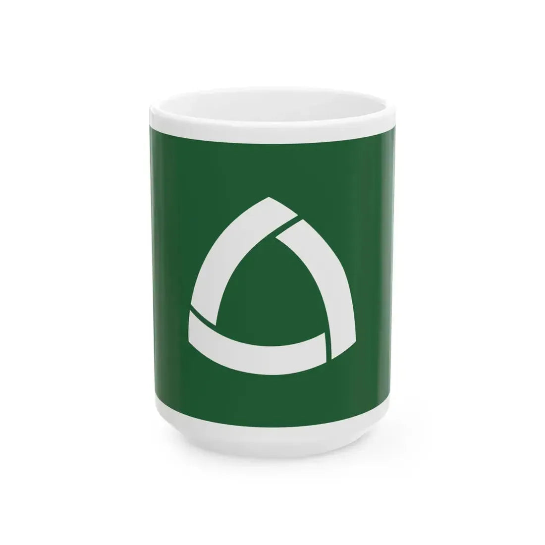 Flag of Mitsuse Saga 1976-2005 (Japan) White Coffee Mug 15oz - Go Mug Yourself