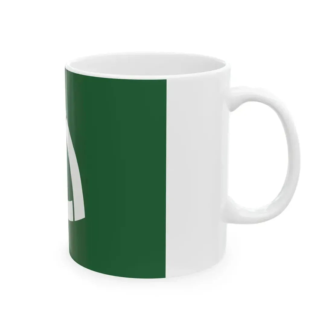 Flag of Mitsuse Saga 1976-2005 (Japan) White Coffee Mug - Go Mug Yourself