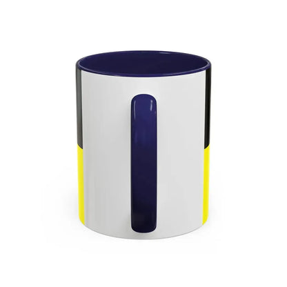 Flag of Mittelsachsen Germany - Accent Coffee Mug - Go Mug Yourself