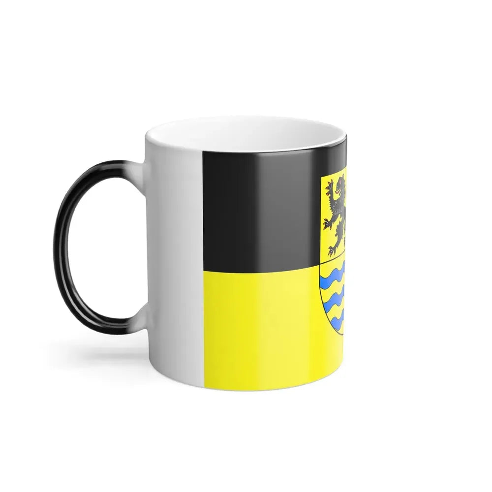 Flag of Mittelsachsen Germany - Color Changing Coffee Mug - Go Mug Yourself