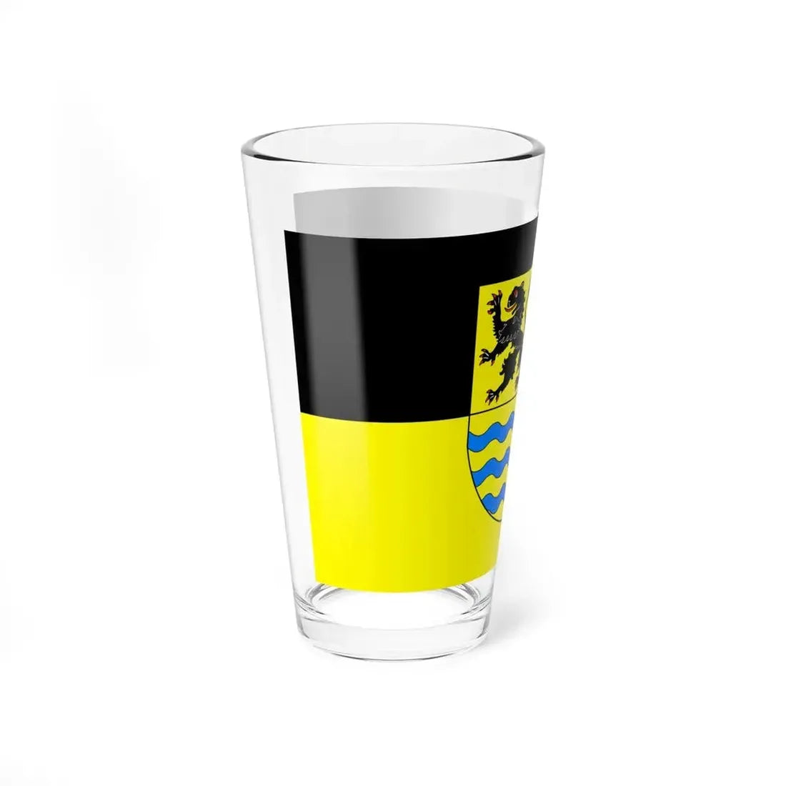 Flag of Mittelsachsen Germany - Pint Glass 16oz - Go Mug Yourself