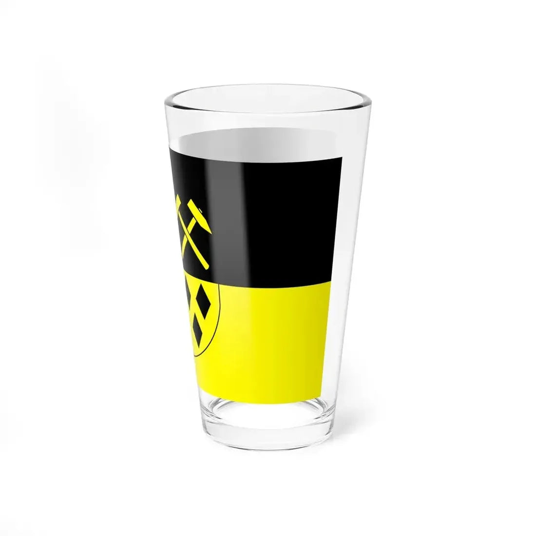 Flag of Mittelsachsen Germany - Pint Glass 16oz - Go Mug Yourself