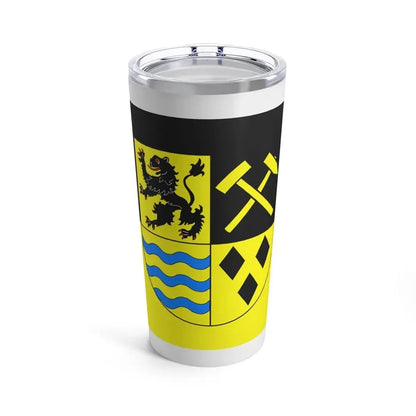 Flag of Mittelsachsen Germany - Tumbler 20oz 20oz - Go Mug Yourself