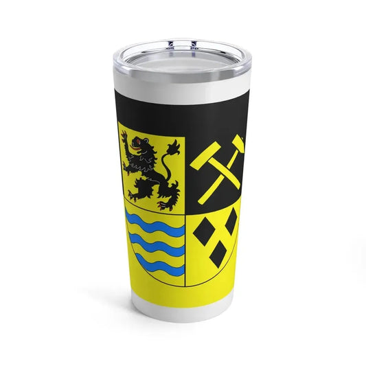 Flag of Mittelsachsen Germany - Tumbler 20oz 20oz - Go Mug Yourself