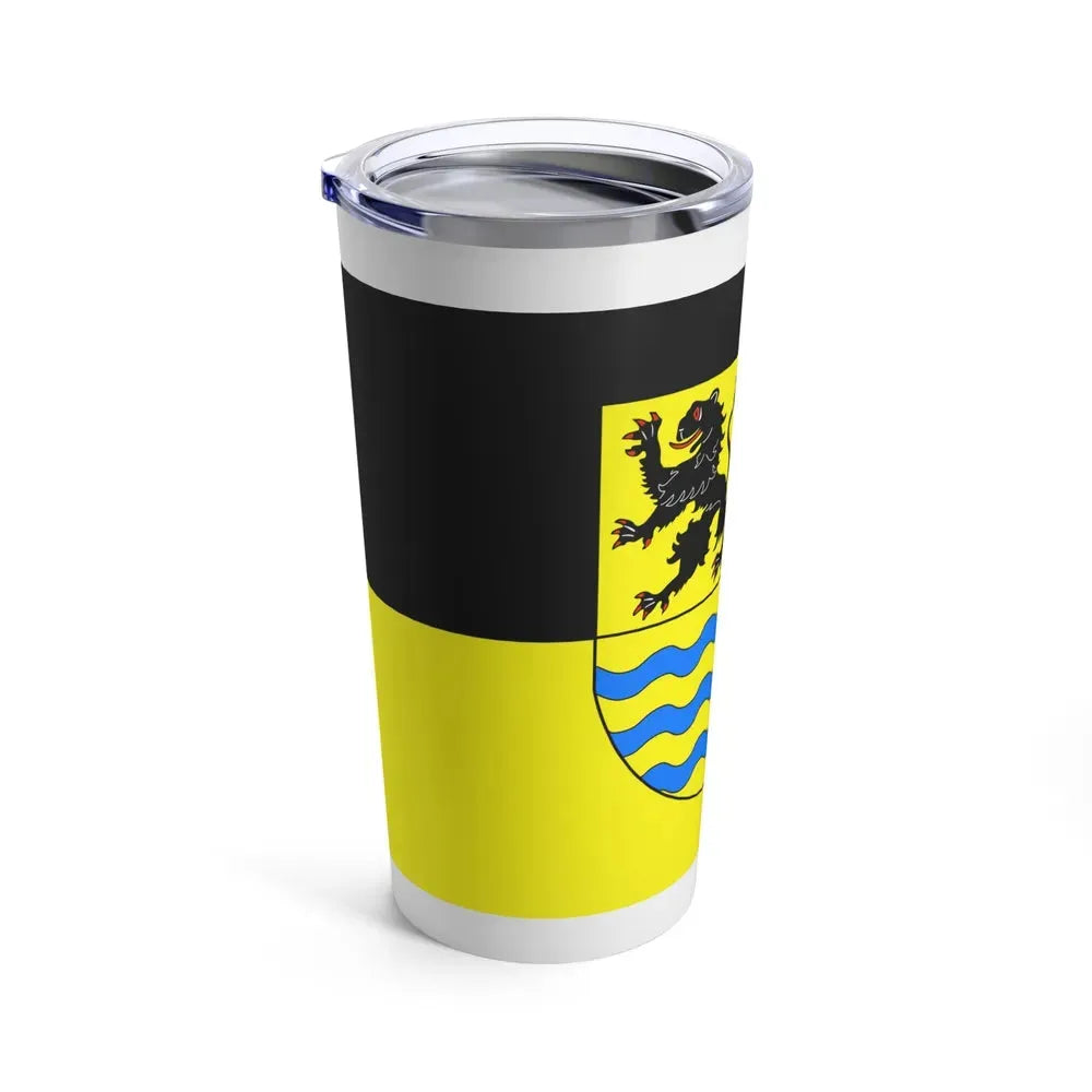 Flag of Mittelsachsen Germany - Tumbler 20oz - Go Mug Yourself
