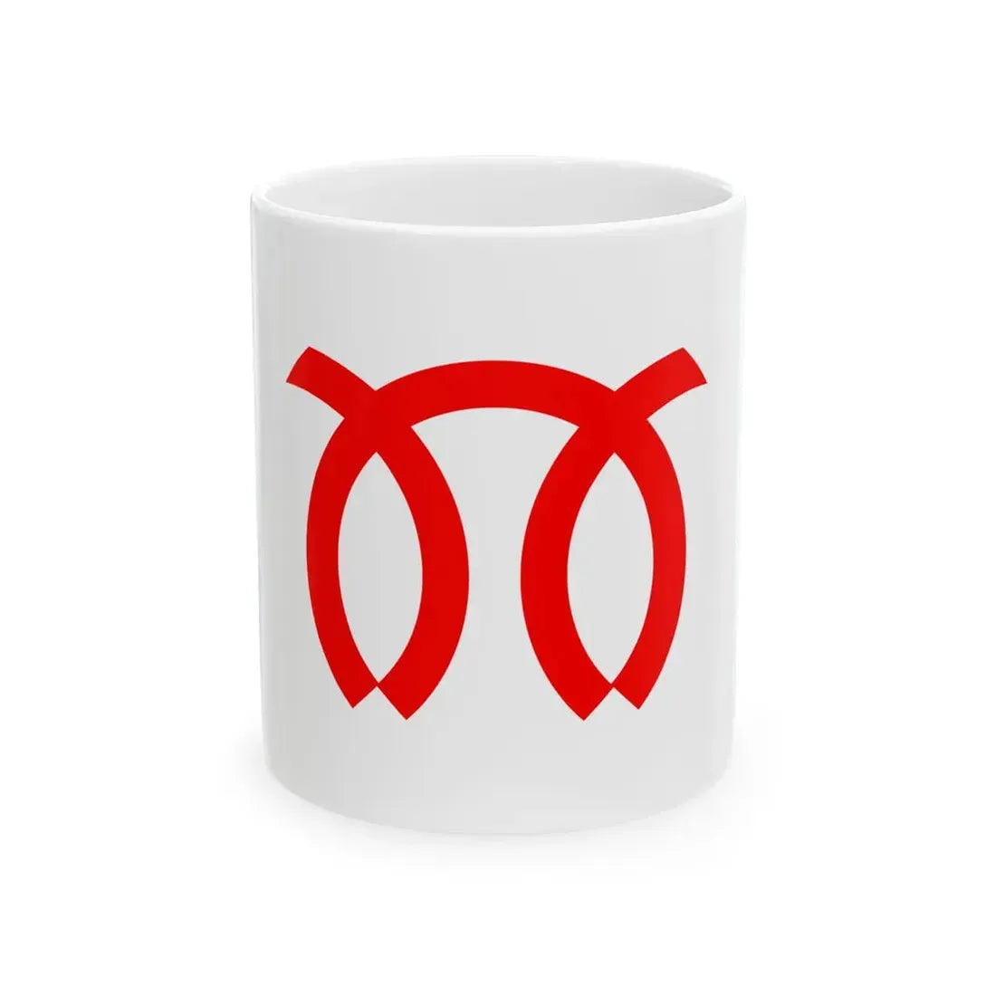 Flag of Miura Kanagawa (Japan) White Coffee Mug 11oz - Go Mug Yourself