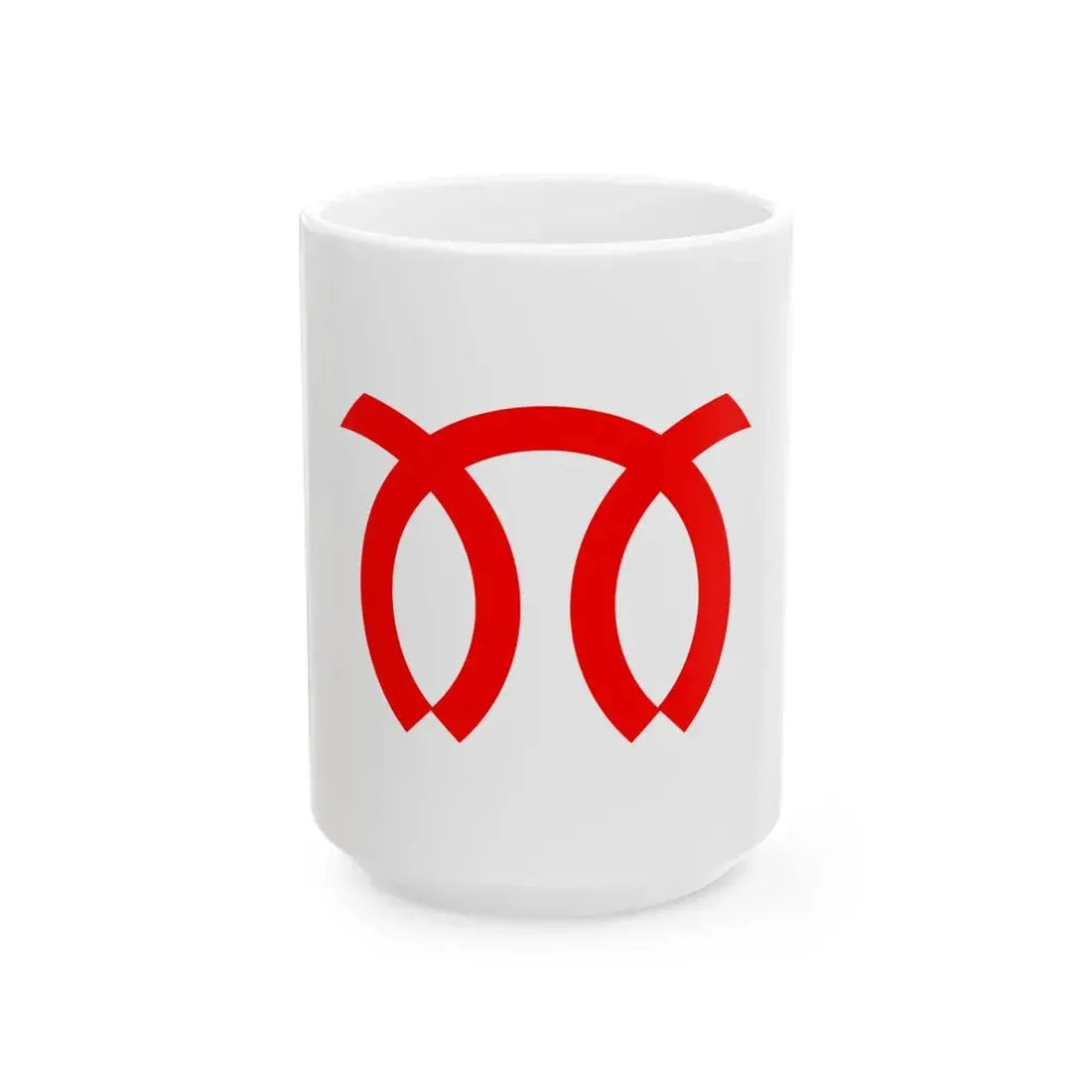 Flag of Miura Kanagawa (Japan) White Coffee Mug 15oz - Go Mug Yourself