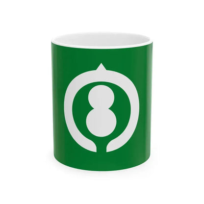 Flag of Miya Gifu 1971-2005 (Japan) White Coffee Mug 11oz - Go Mug Yourself