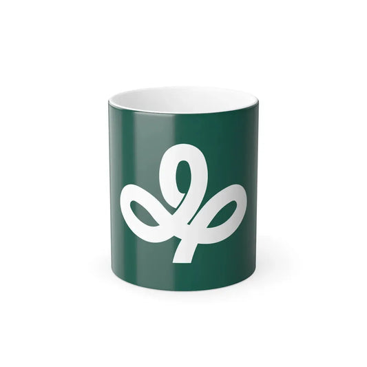 Flag of Miyagi Prefecture Japan - Color Changing Coffee Mug 11oz - Go Mug Yourself