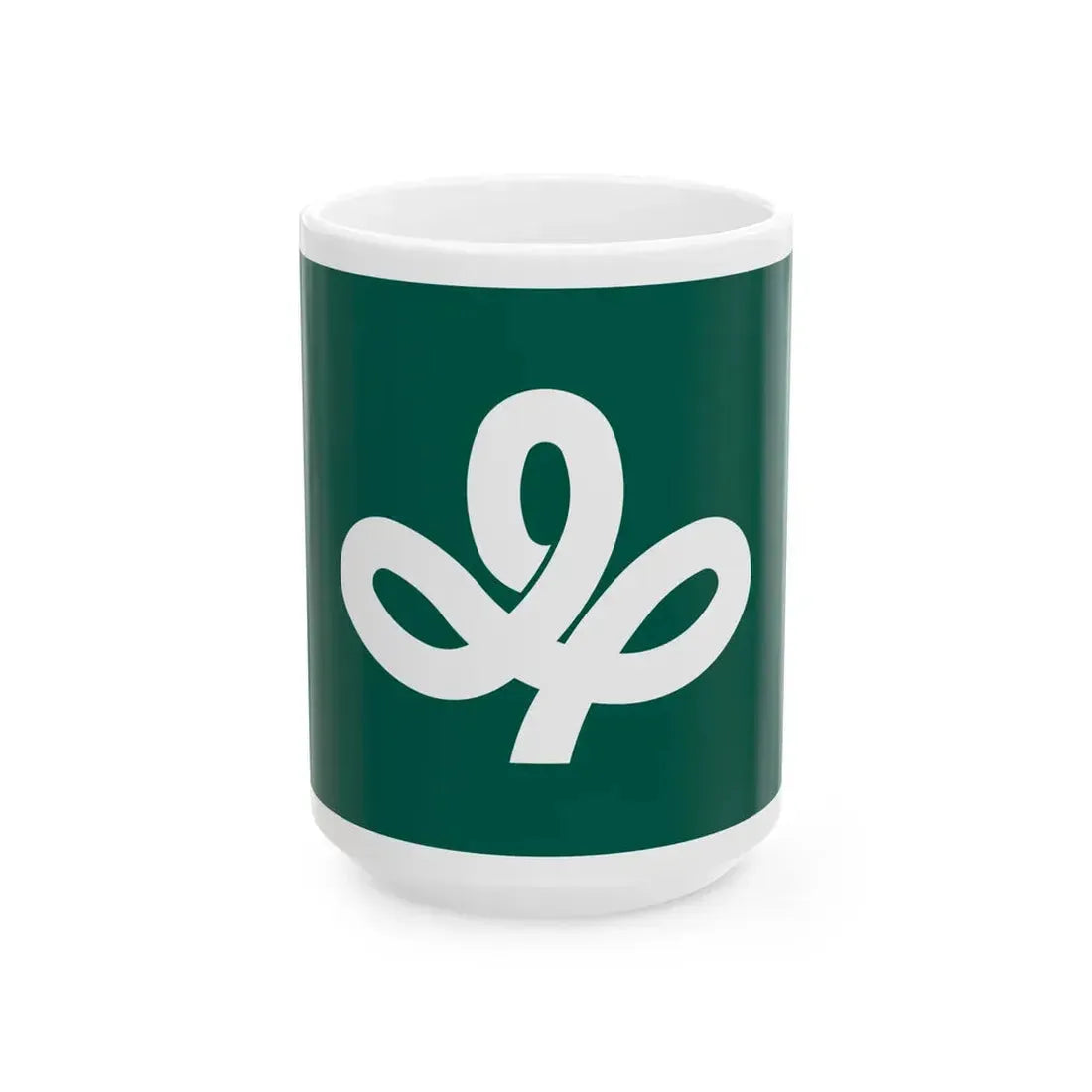 Flag of Miyagi Prefecture (Japan) White Coffee Mug 15oz - Go Mug Yourself