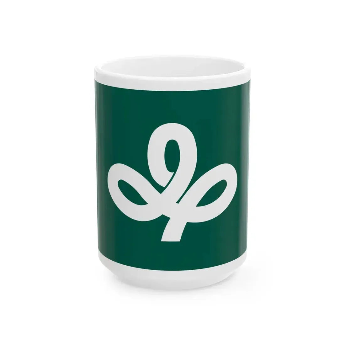Flag of Miyagi Prefecture Japan - White Coffee Mug 15oz - Go Mug Yourself