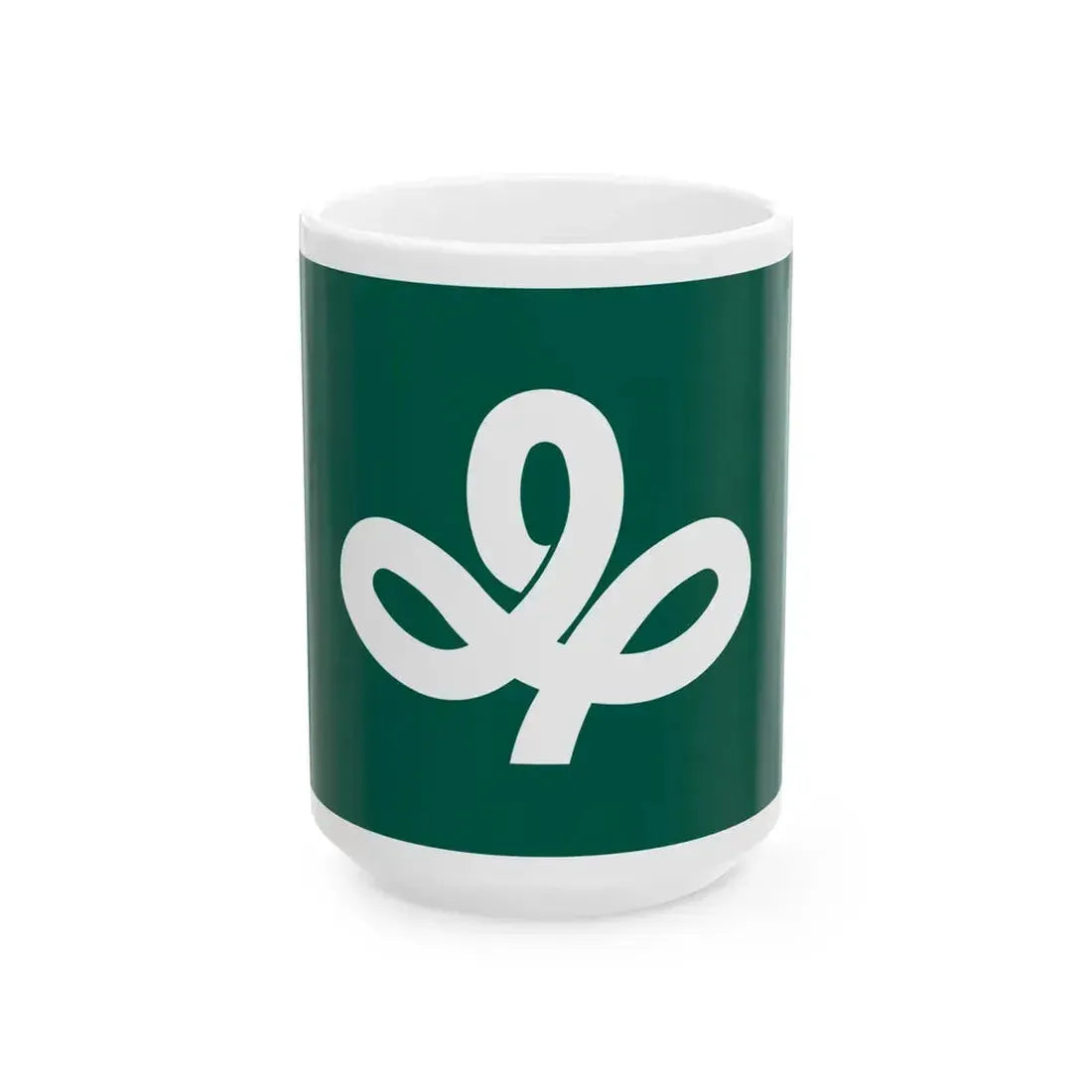 Flag of Miyagi Prefecture Japan - White Coffee Mug 15oz - Go Mug Yourself