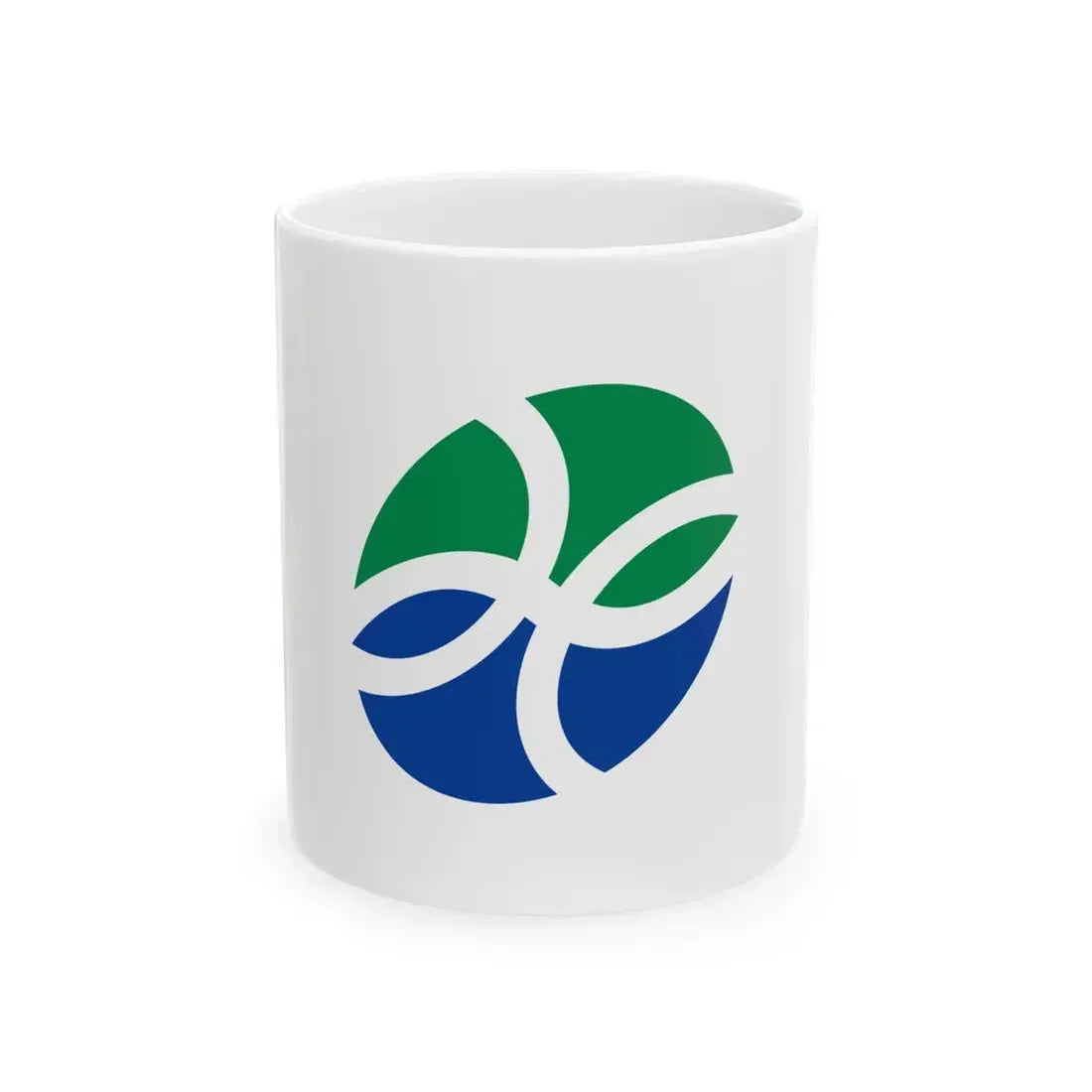 Flag of Miyaki Saga (Japan) White Coffee Mug 11oz - Go Mug Yourself