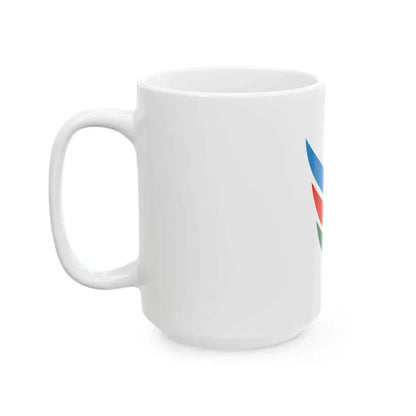 Flag of Miyako Fukuoka (Japan) White Coffee Mug - Go Mug Yourself