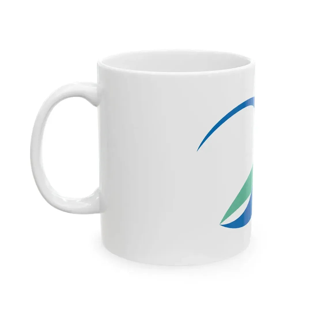 Flag of Miyakojima Okinawa (Japan) White Coffee Mug - Go Mug Yourself